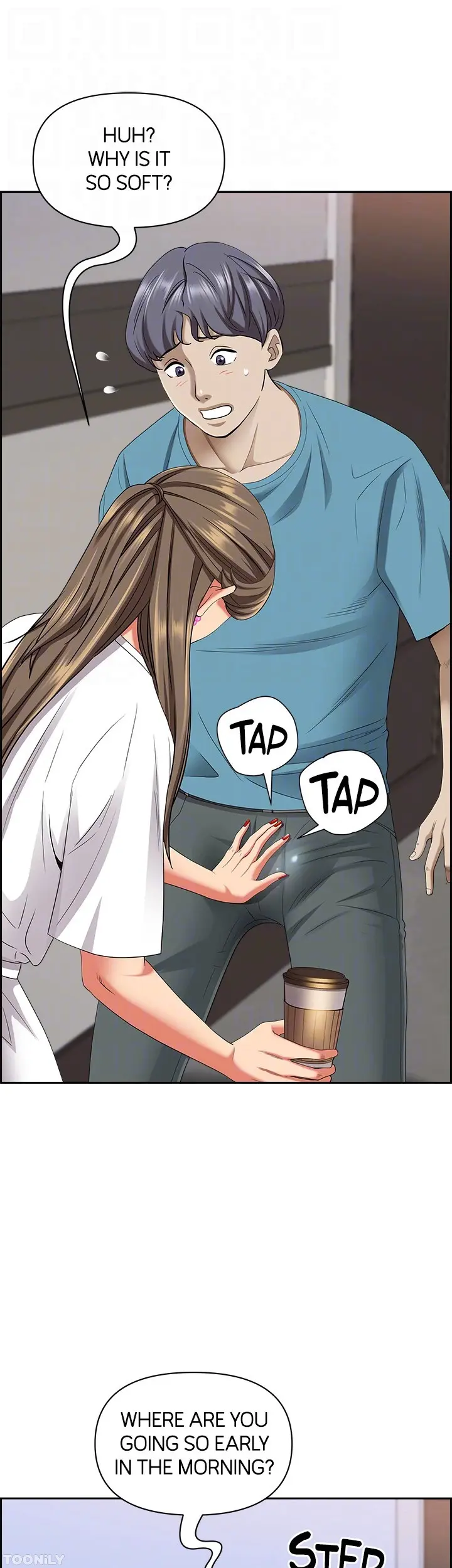Living With A Milf Manhwa Ahaabc Chapter 84 - Page 17