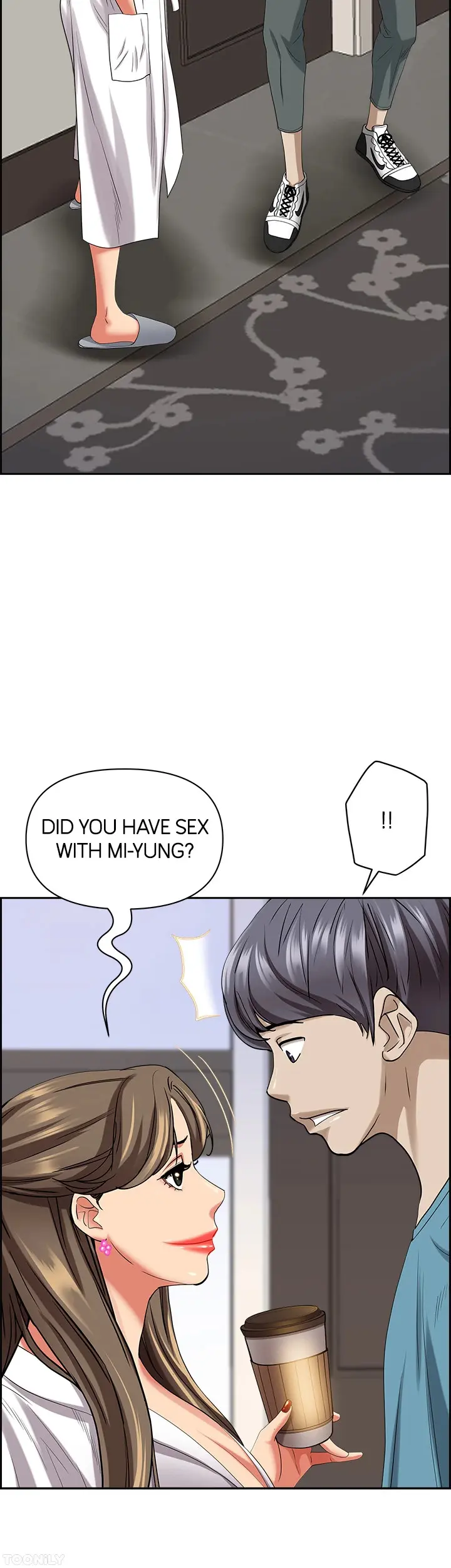 Living With A Milf Manhwa Ahaabc Chapter 84 - Page 9