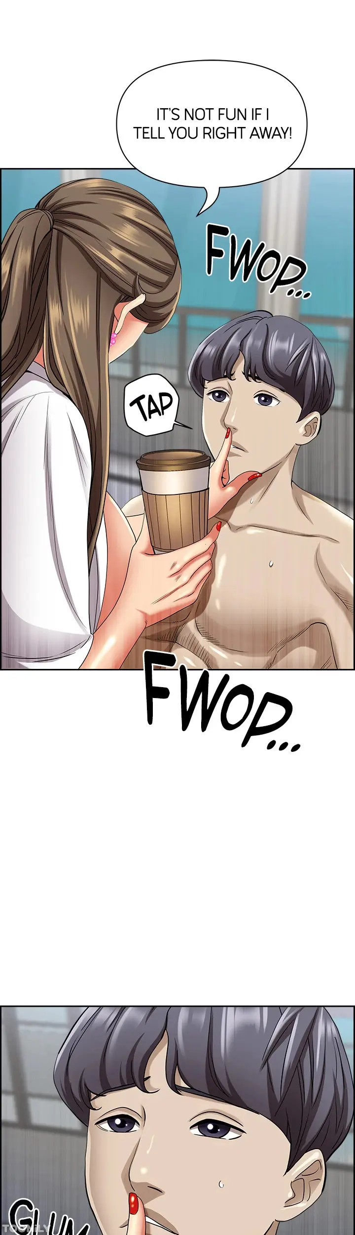 Living With A Milf Manhwa Ahaabc Chapter 85 - Page 8