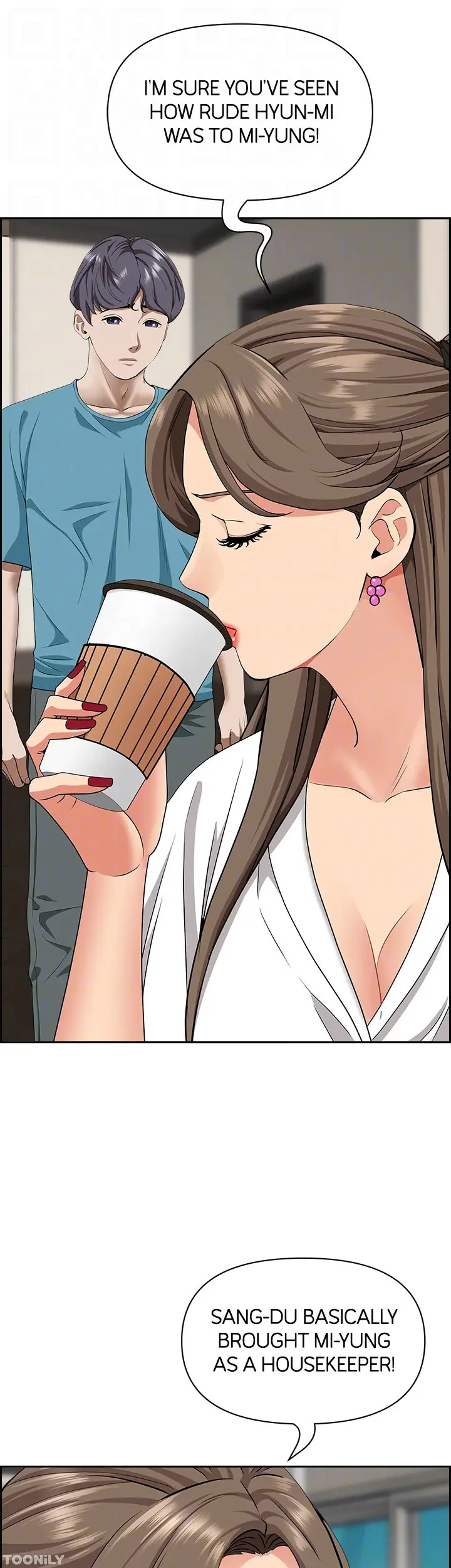 Living With A Milf Manhwa Ahaabc Chapter 86 - Page 15