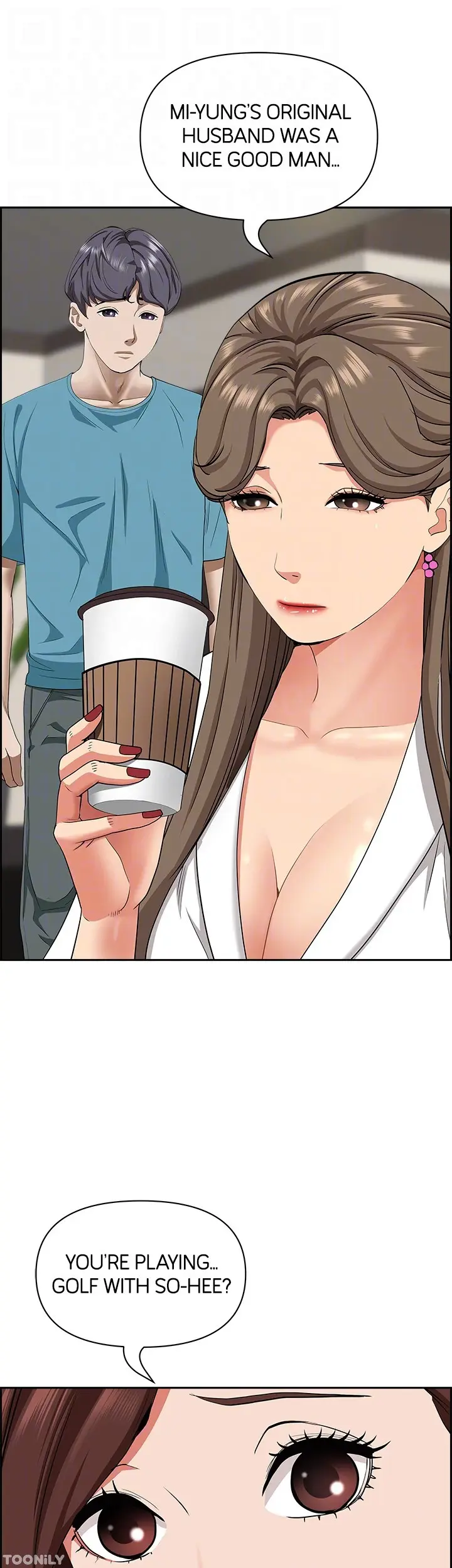 Living With A Milf Manhwa Ahaabc Chapter 86 - Page 17