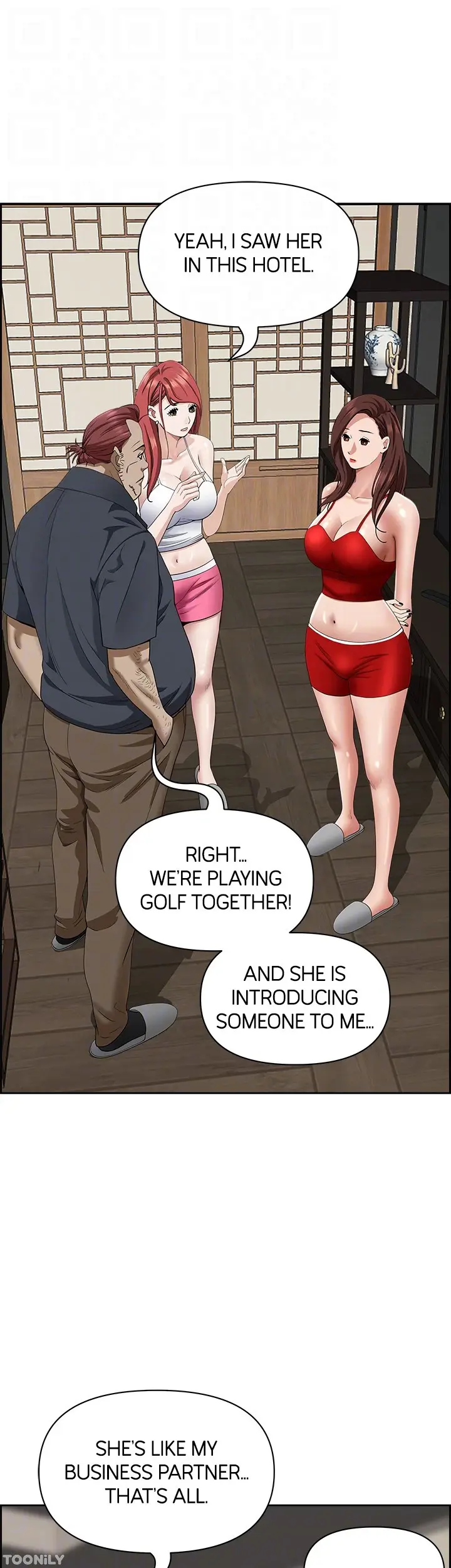 Living With A Milf Manhwa Ahaabc Chapter 86 - Page 19