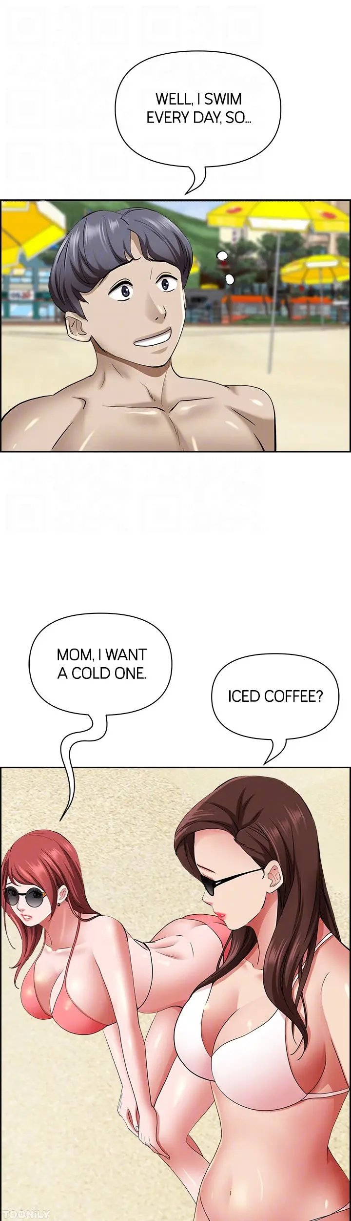 Living With A Milf Manhwa Ahaabc Chapter 87 - Page 16