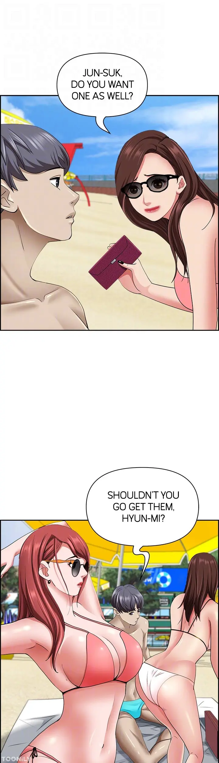 Living With A Milf Manhwa Ahaabc Chapter 87 - Page 20