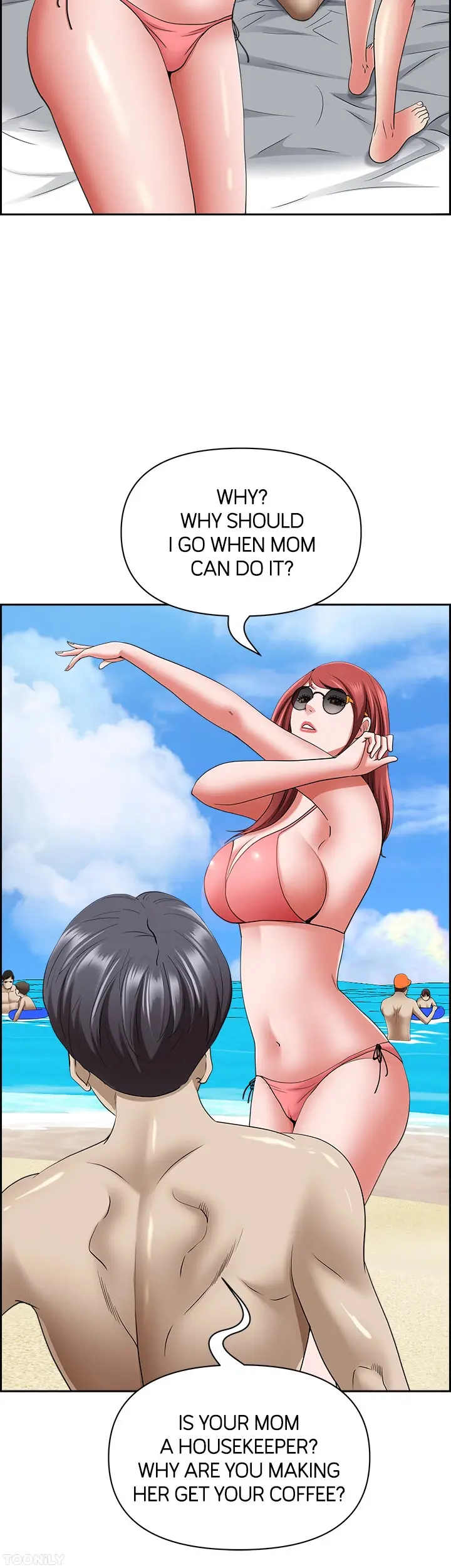 Living With A Milf Manhwa Ahaabc Chapter 87 - Page 21