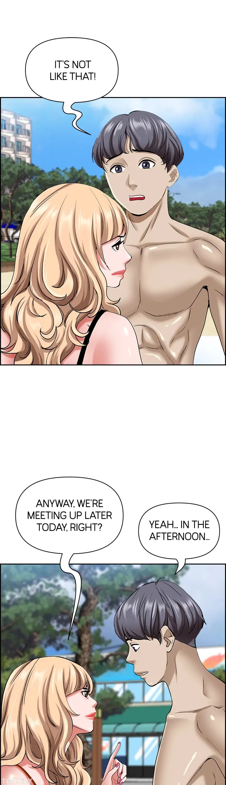 Living With A Milf Manhwa Ahaabc Chapter 87 - Page 46