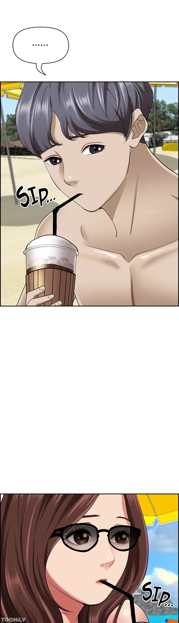 Living With A Milf Manhwa Ahaabc Chapter 87 - Page 57