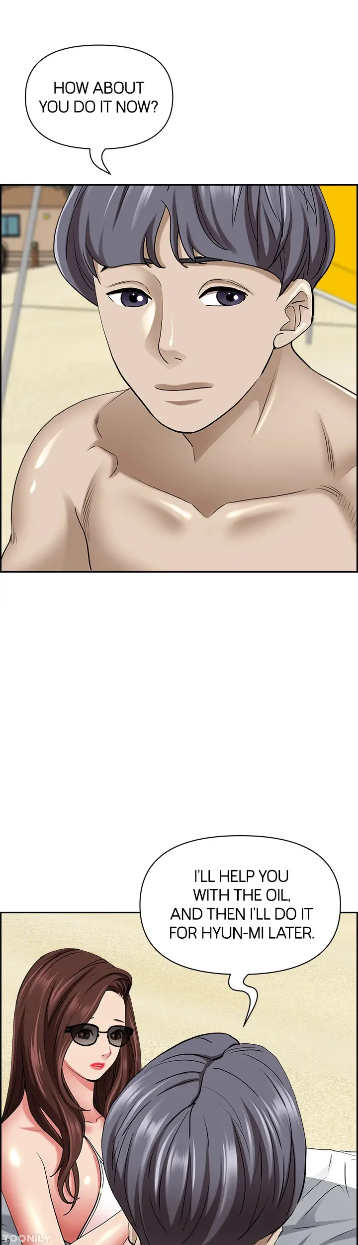 Living With A Milf Manhwa Ahaabc Chapter 87 - Page 64