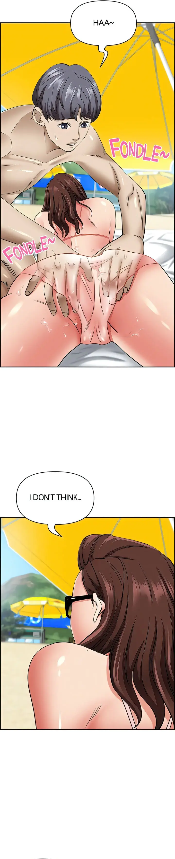 Living With A Milf Manhwa Ahaabc Chapter 88 - Page 10