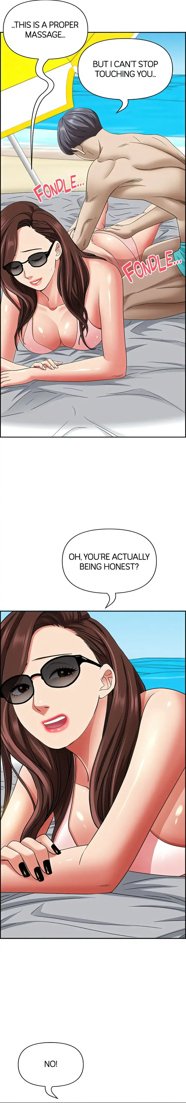 Living With A Milf Manhwa Ahaabc Chapter 88 - Page 11