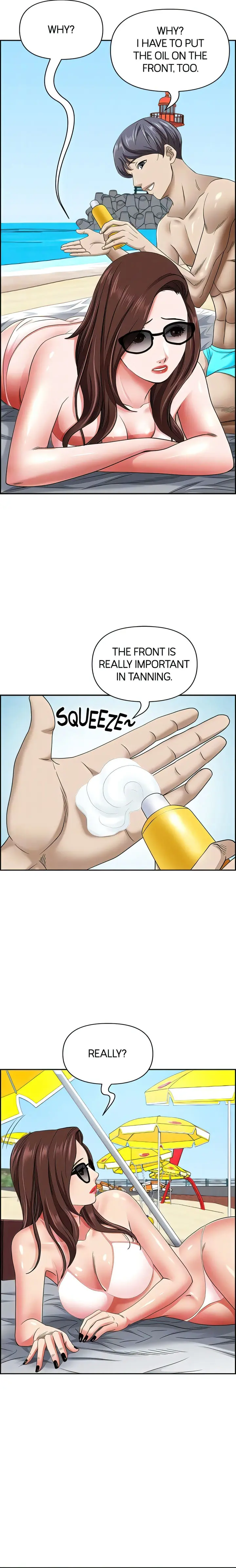 Living With A Milf Manhwa Ahaabc Chapter 88 - Page 17