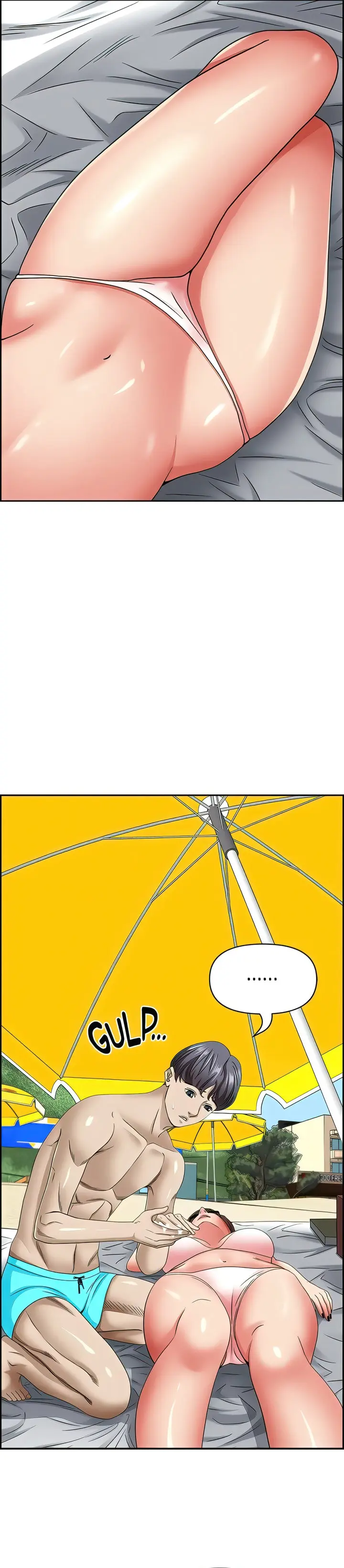 Living With A Milf Manhwa Ahaabc Chapter 88 - Page 19
