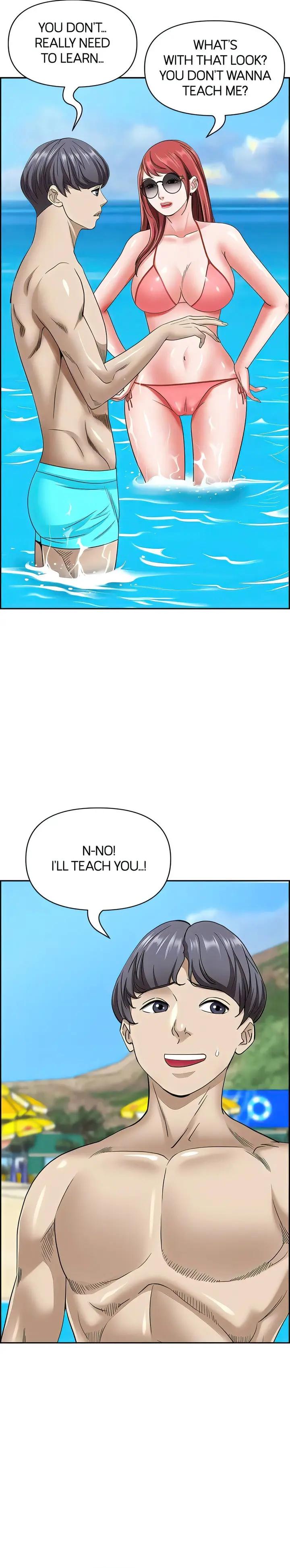 Living With A Milf Manhwa Ahaabc Chapter 89 - Page 9