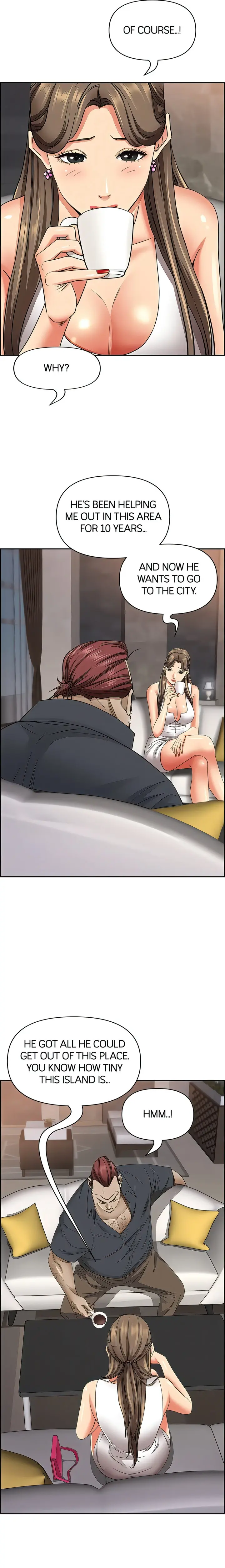 Living With A Milf Manhwa Ahaabc Chapter 90 - Page 10