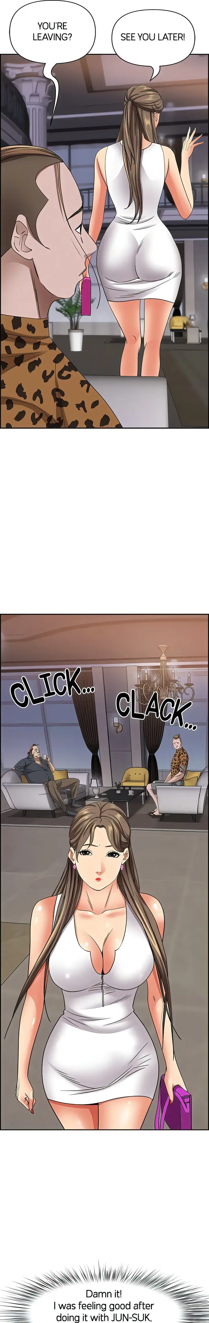 Living With A Milf Manhwa Ahaabc Chapter 90 - Page 22