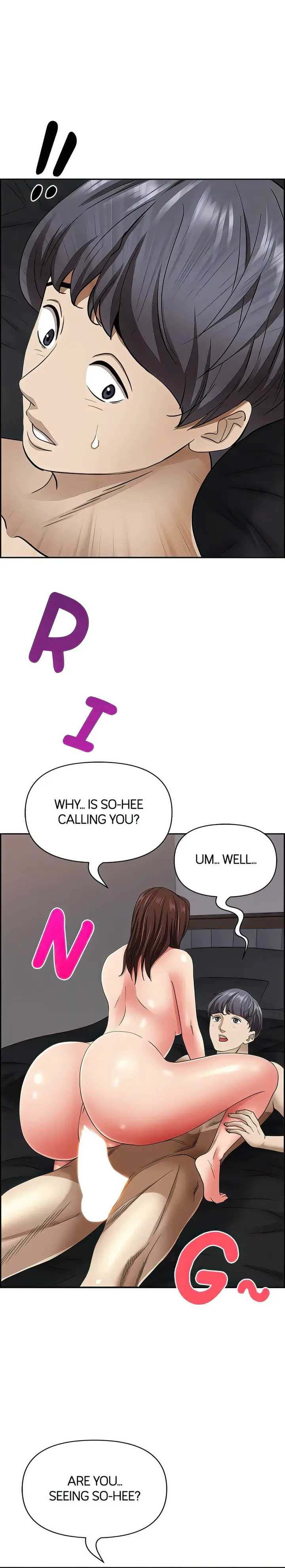 Living With A Milf Manhwa Ahaabc Chapter 90 - Page 27