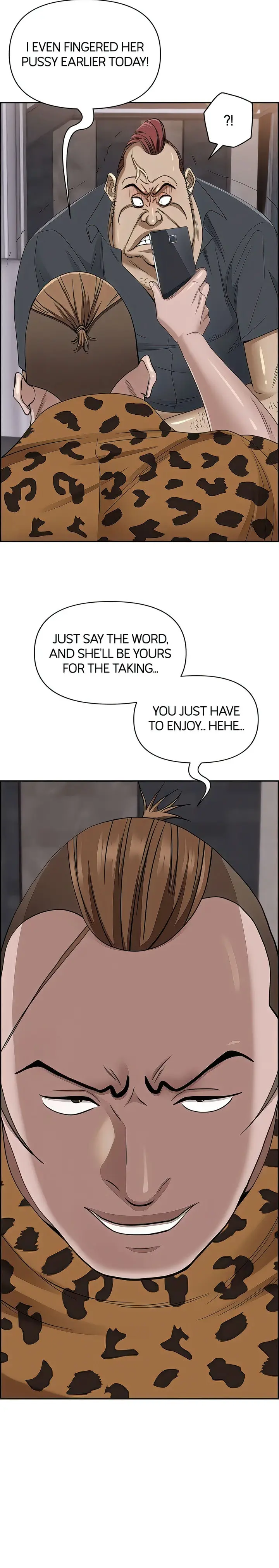 Living With A Milf Manhwa Ahaabc Chapter 91 - Page 23