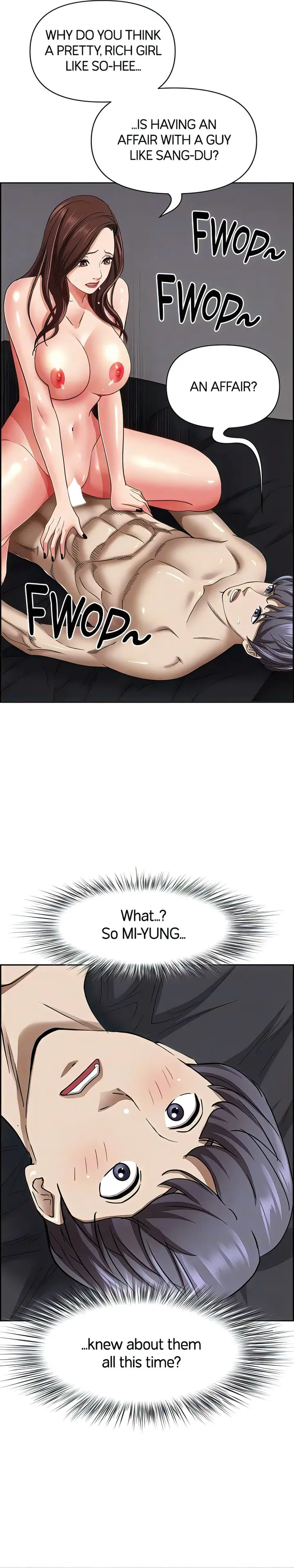 Living With A Milf Manhwa Ahaabc Chapter 92 - Page 7