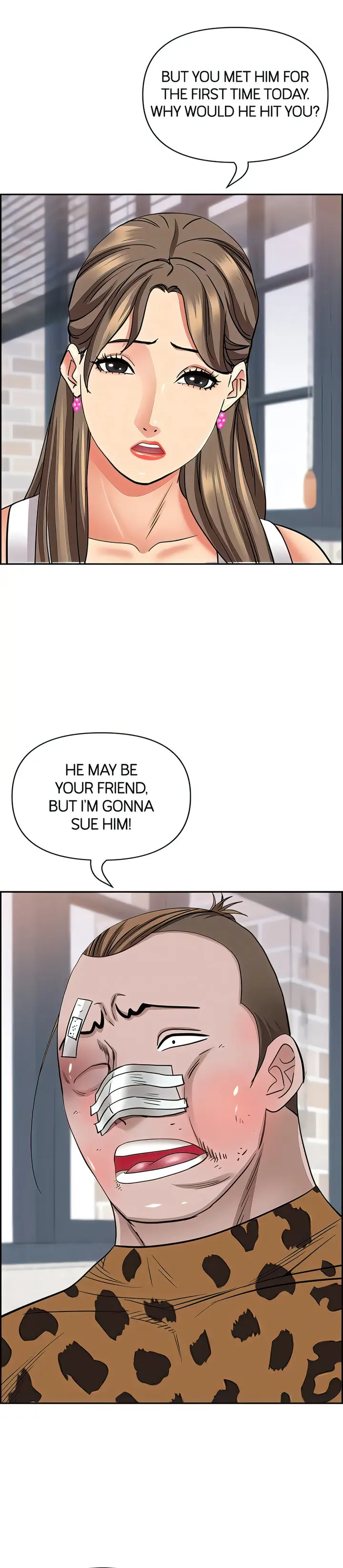 Living With A Milf Manhwa Ahaabc Chapter 93 - Page 9