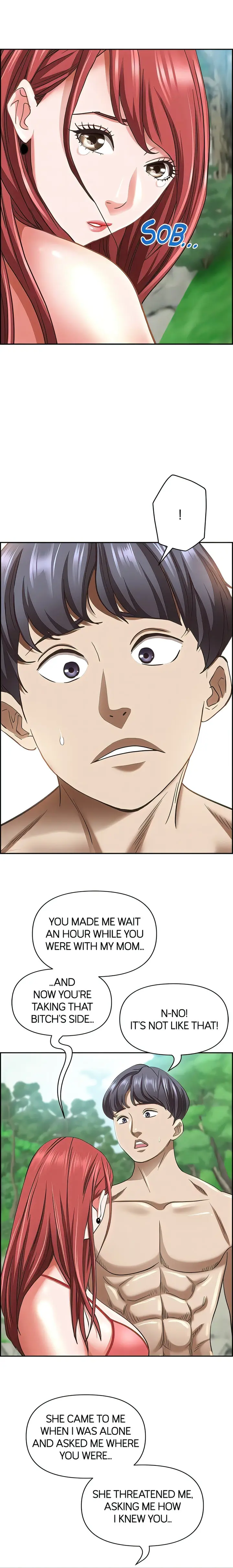 Living With A Milf Manhwa Ahaabc Chapter 95 - Page 18