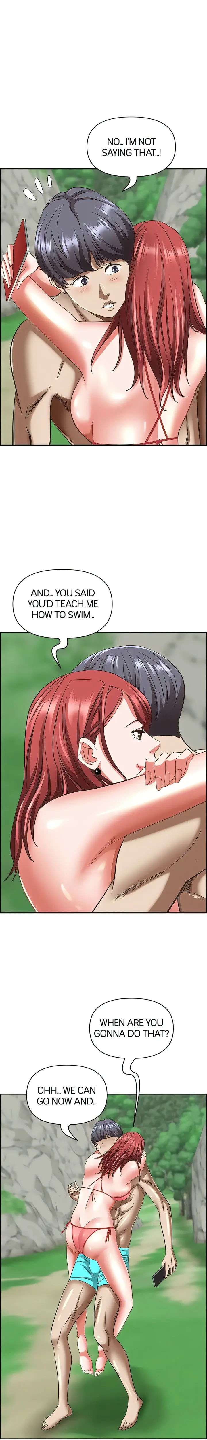 Living With A Milf Manhwa Ahaabc Chapter 95 - Page 22