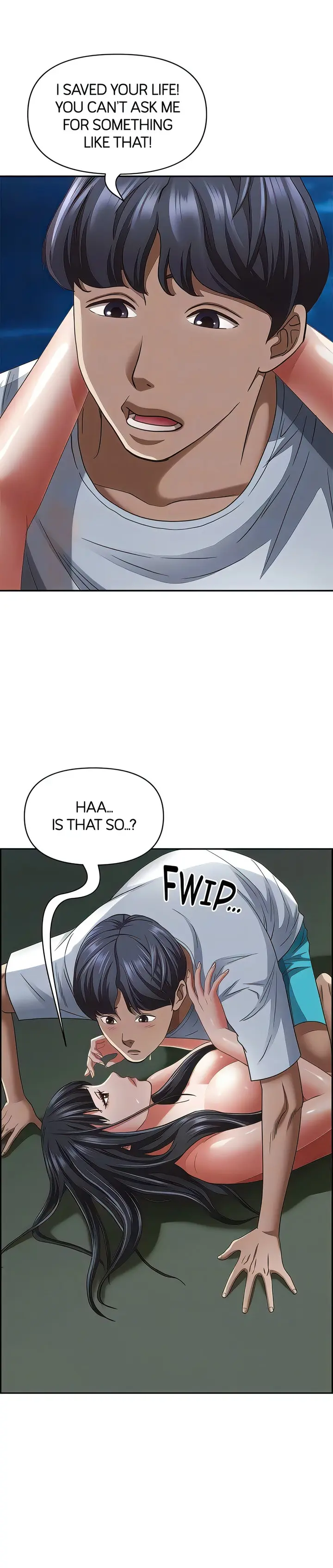 Living With A Milf Manhwa Ahaabc Chapter 98 - Page 15