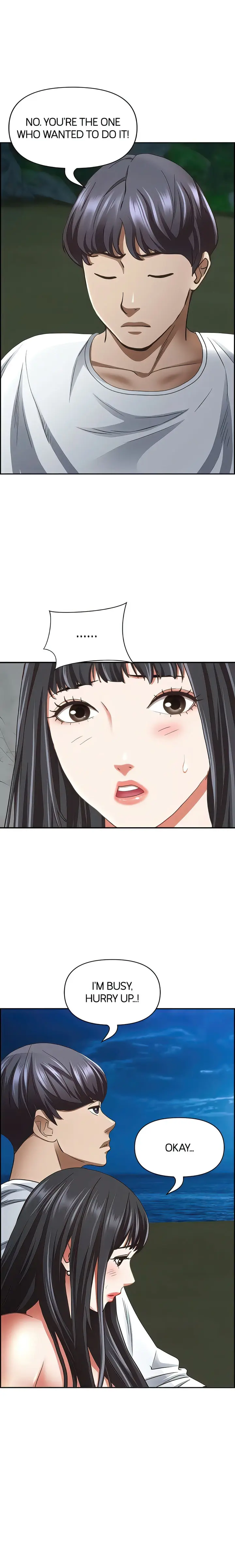 Living With A Milf Manhwa Ahaabc Chapter 98 - Page 21