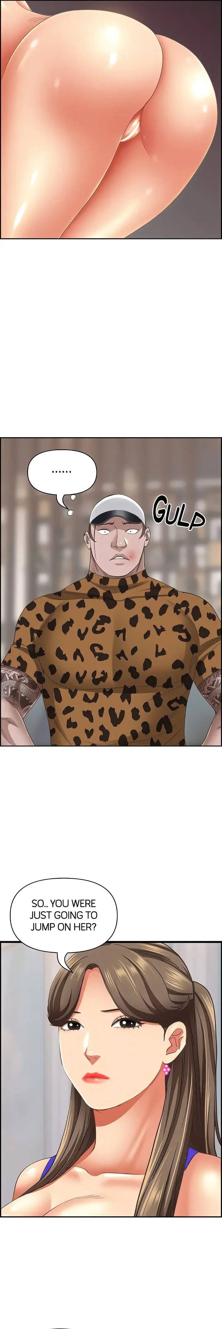Living With A Milf Manhwa Ahaabc Chapter 98 - Page 9