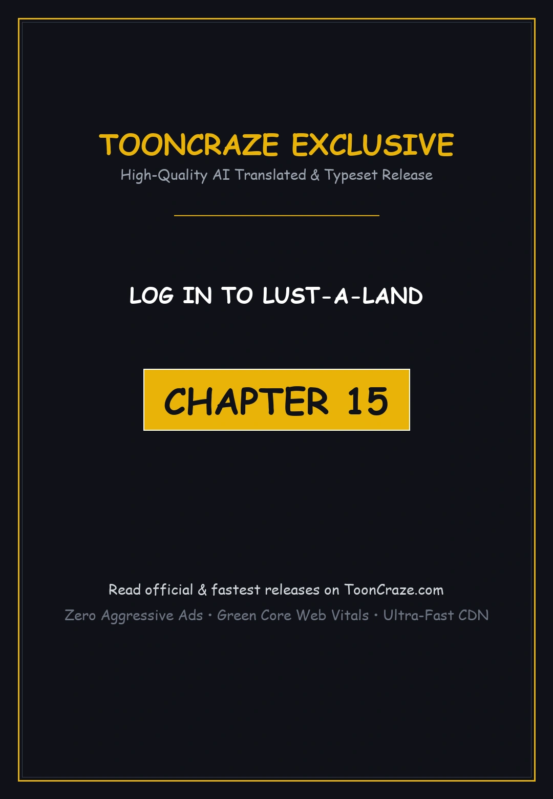 Log In To Lust A Land Chapter 15 - Page 1