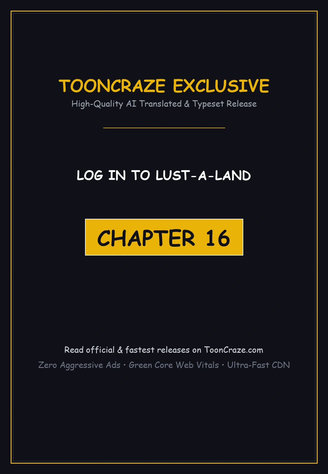 Log In To Lust A Land Chapter 16 - Page 1
