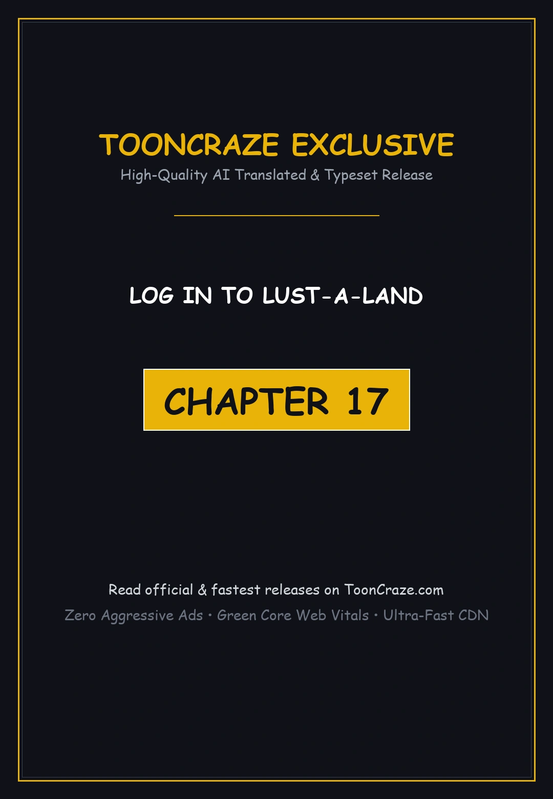 Log In To Lust A Land Chapter 17 - Page 1
