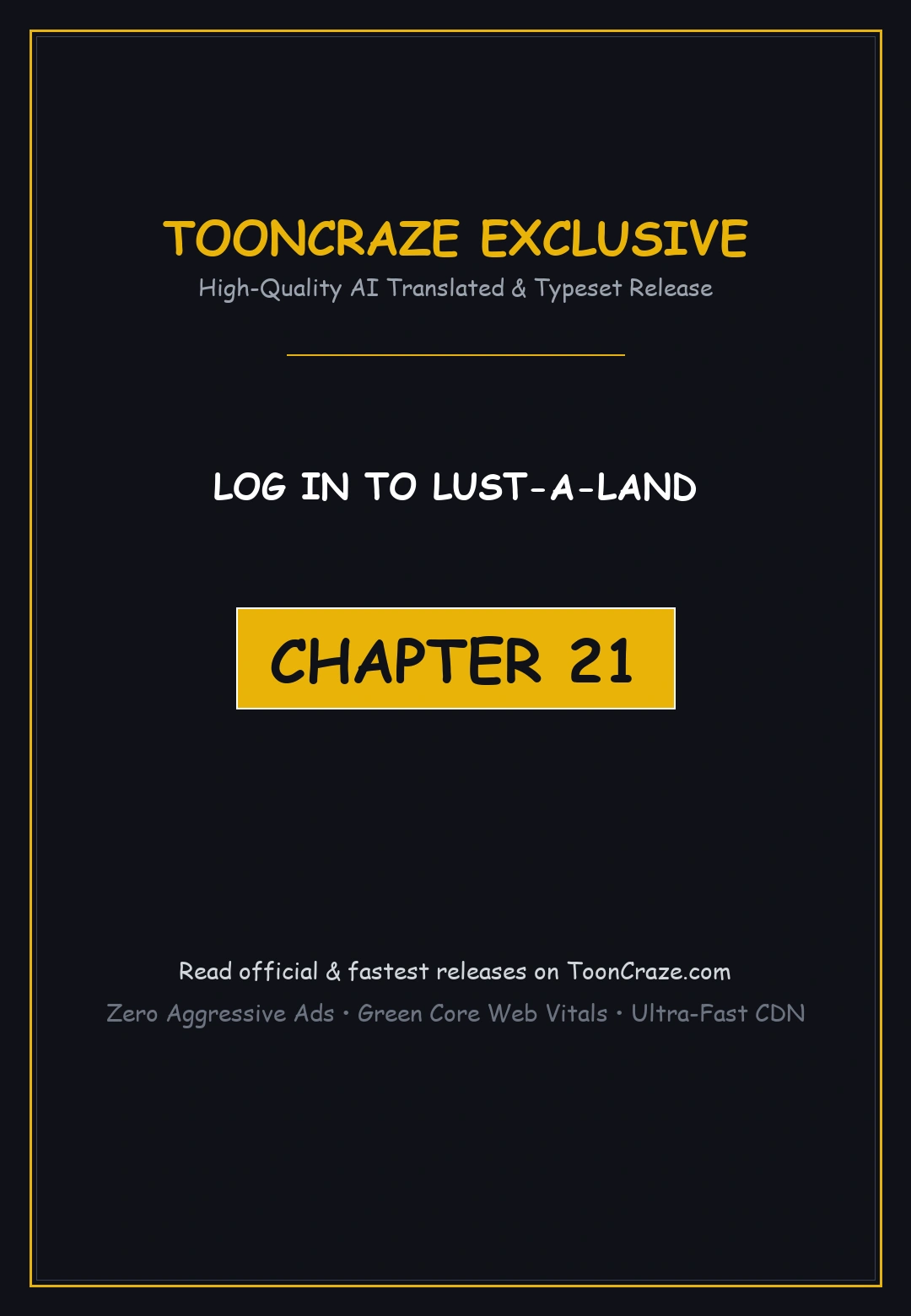 Log In To Lust A Land Chapter 21 - Page 1