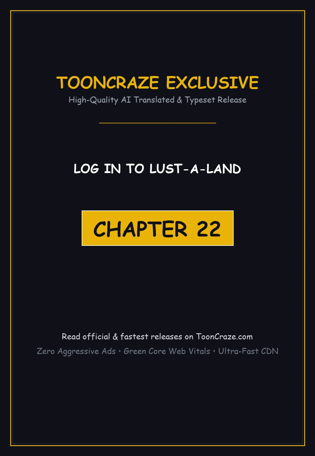 Log In To Lust A Land Chapter 22 - Page 1