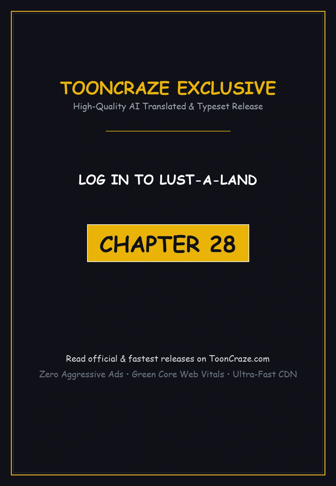 Log In To Lust A Land Chapter 28 - Page 1