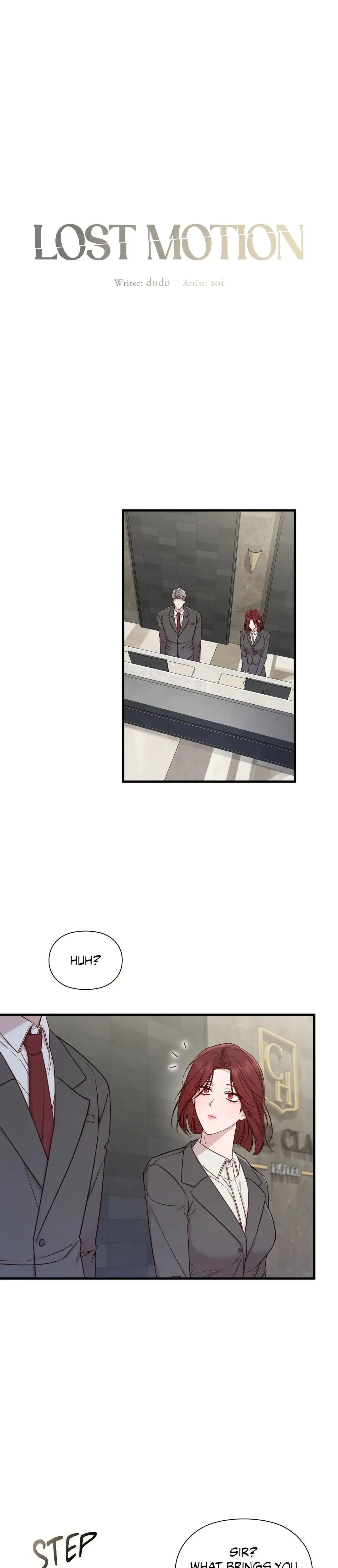 Lost Motion Chapter 37 - Page 1