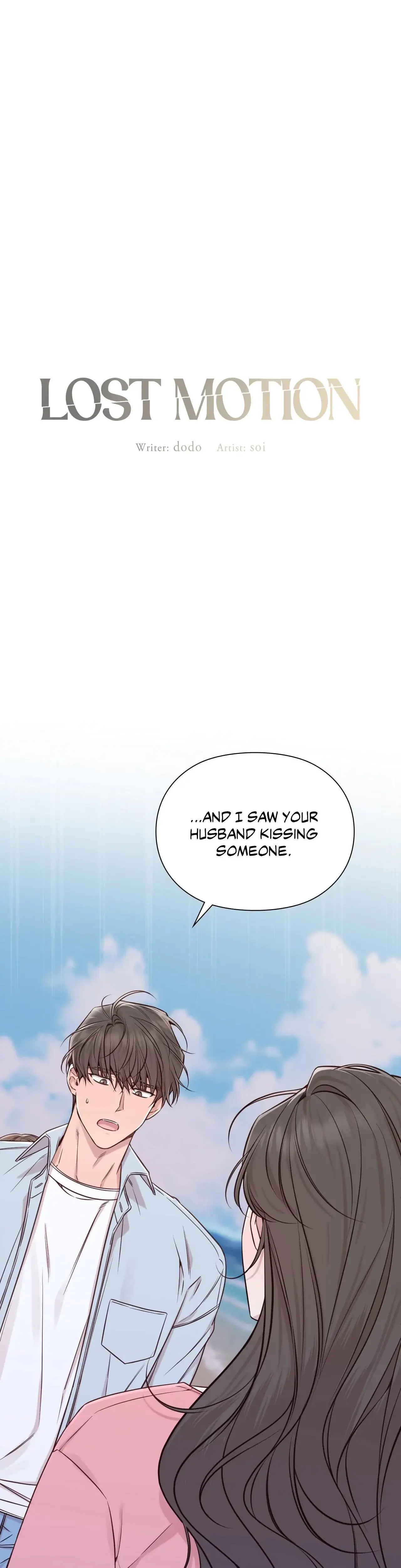 Lost Motion Chapter 41 - Page 1