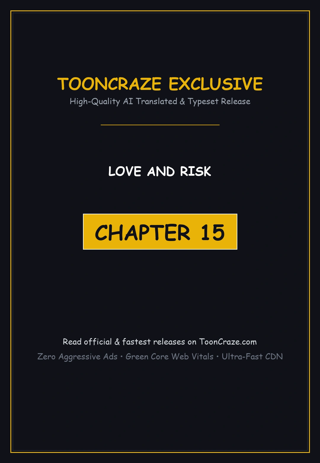 Love And Risk Chapter 15 - Page 1