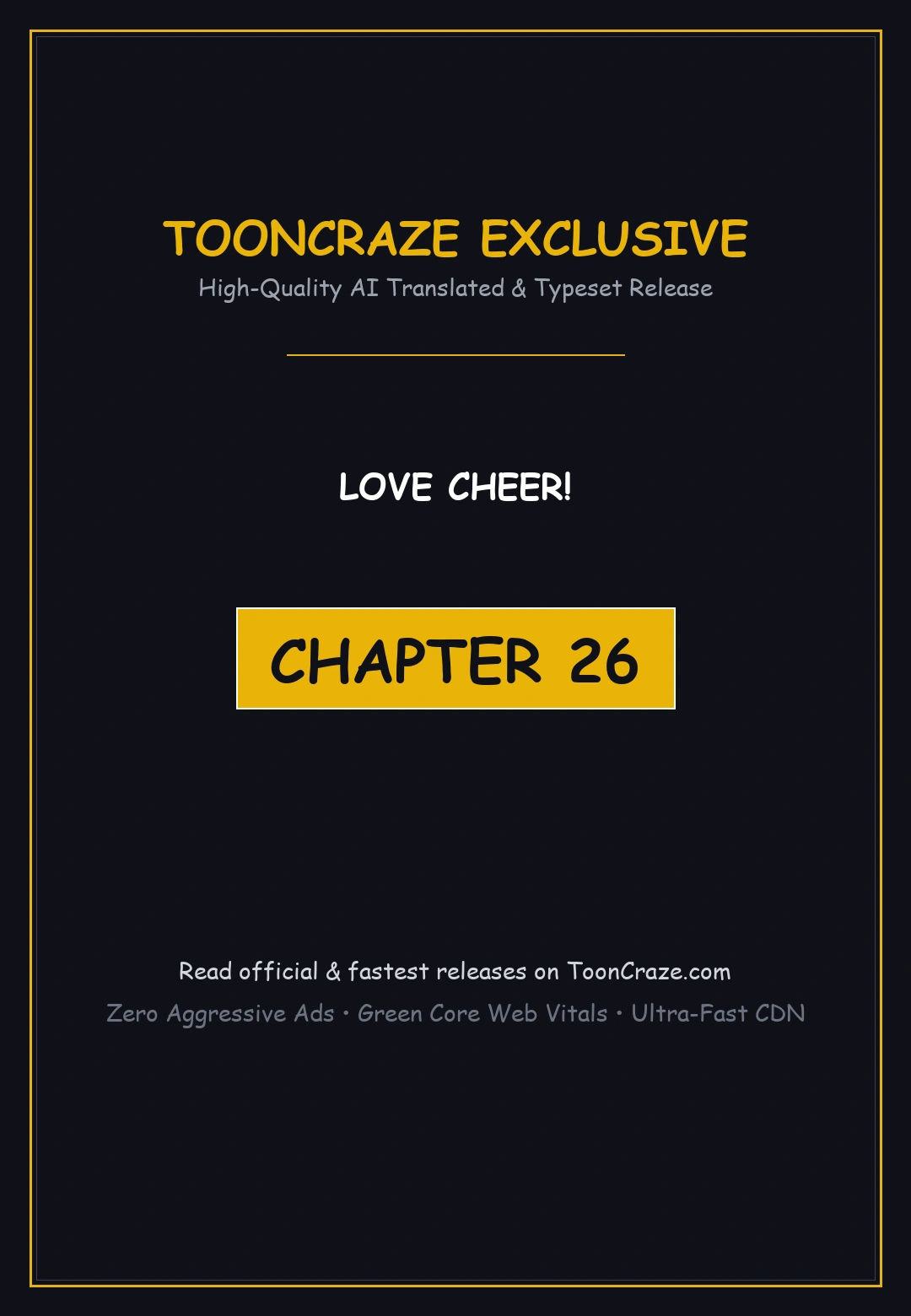 Love Cheer Chapter 26 - Page 1