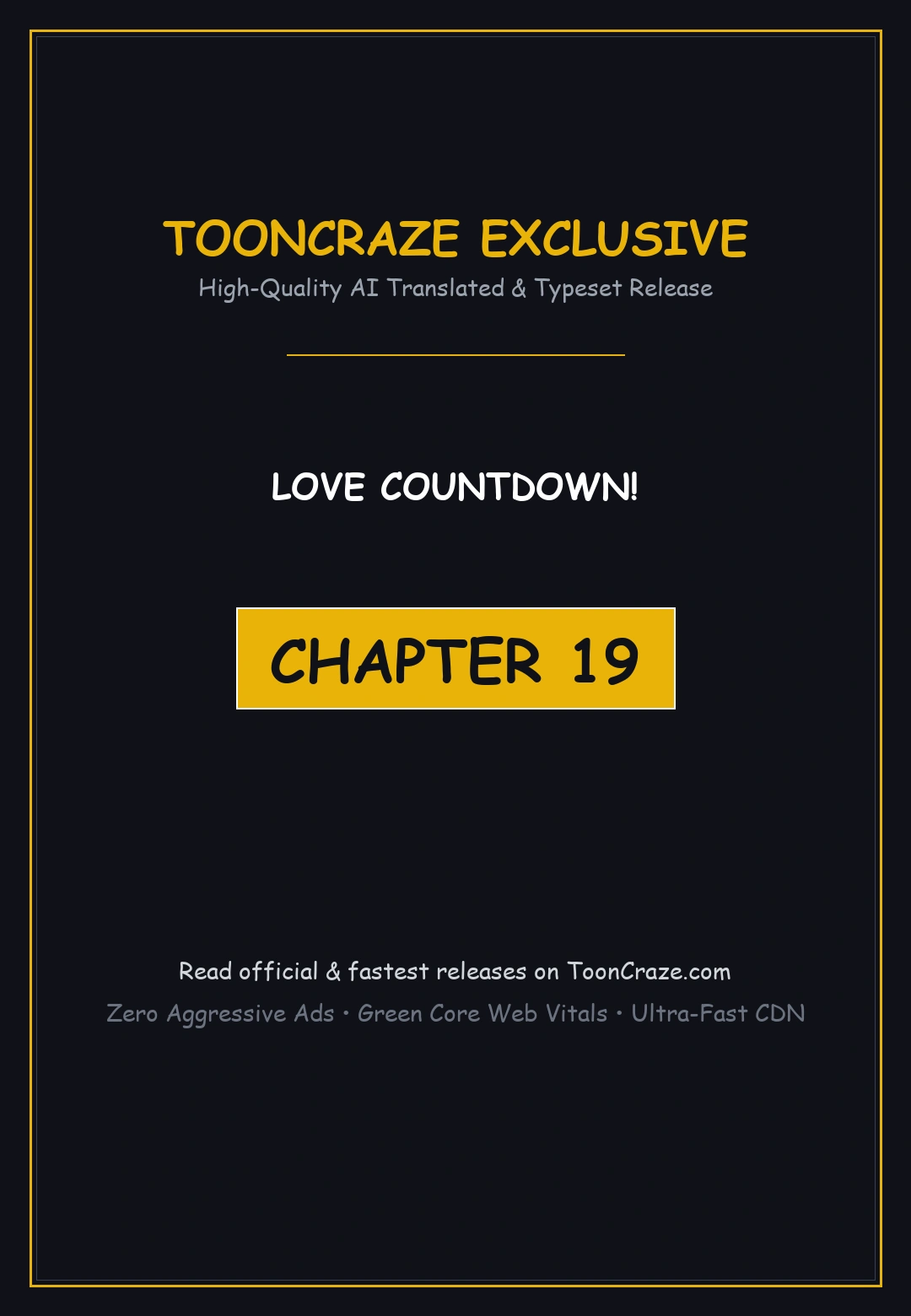 Love Countdown Chapter 19 - Page 1