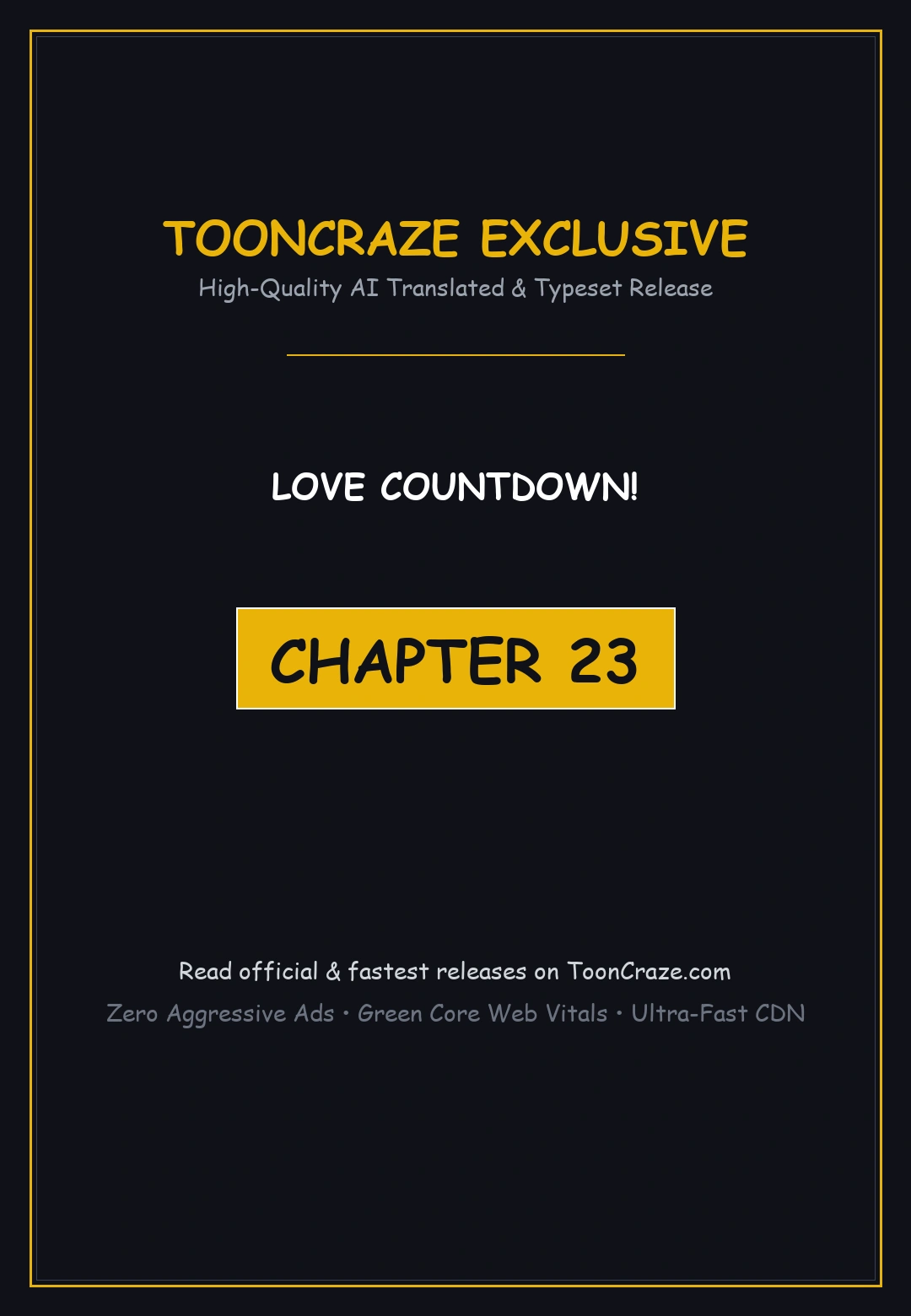 Love Countdown Chapter 23 - Page 1