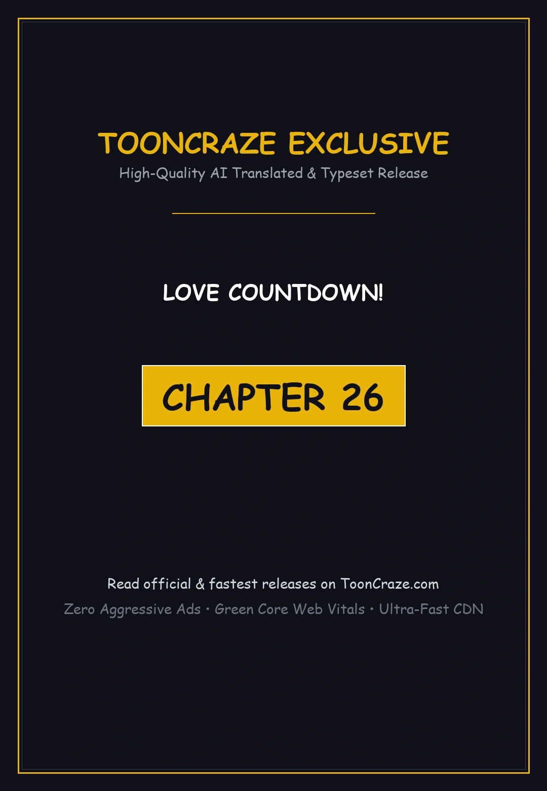 Love Countdown Chapter 26 - Page 1