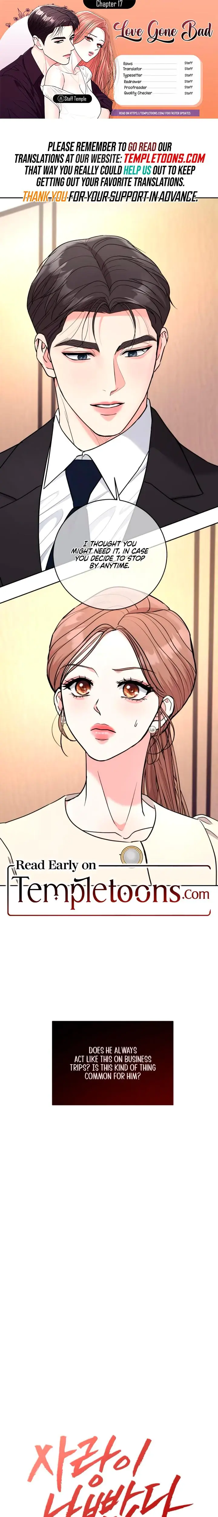 Love Gone Bad Chapter 17 - Page 1