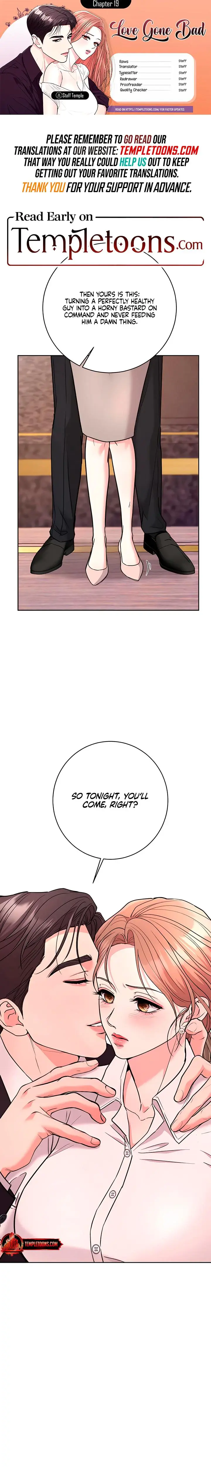 Love Gone Bad Chapter 19 - Page 1
