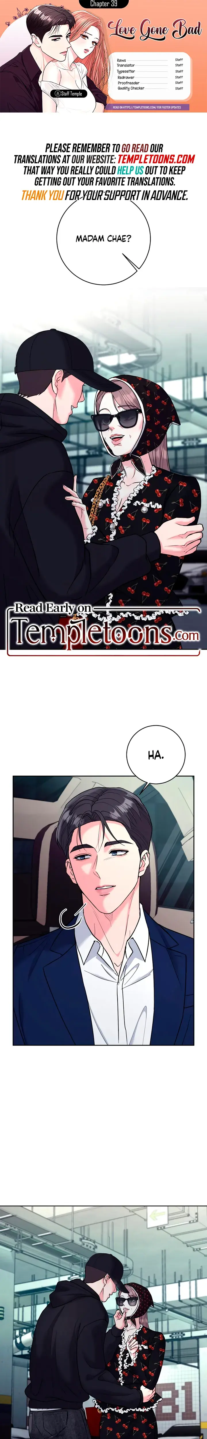 Love Gone Bad Chapter 39 - Page 1