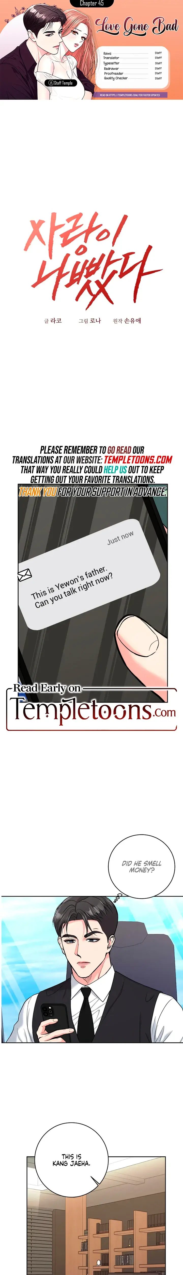 Love Gone Bad Chapter 45 - Page 1
