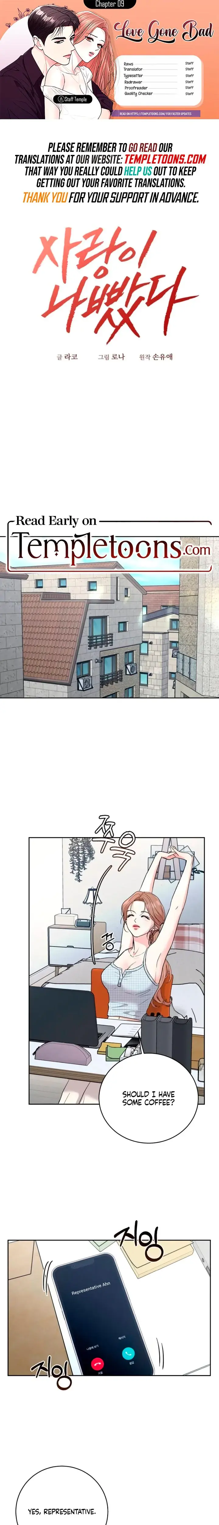 Love Gone Bad Chapter 9 - Page 1