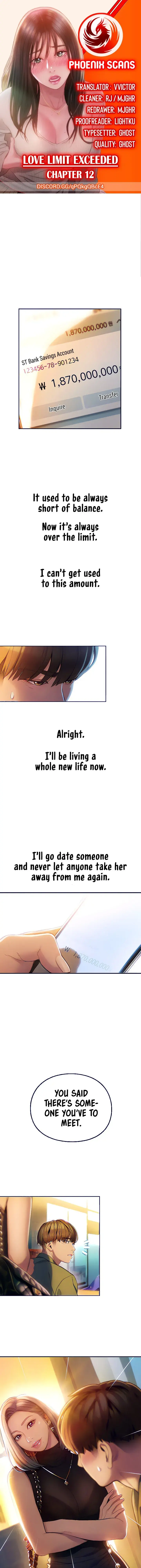 Love Limit Exceeded Chapter 12 - Page 1