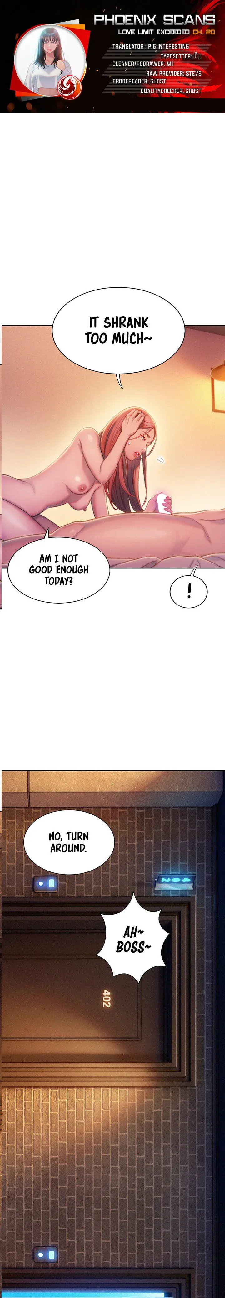 Love Limit Exceeded Chapter 20 - Page 1