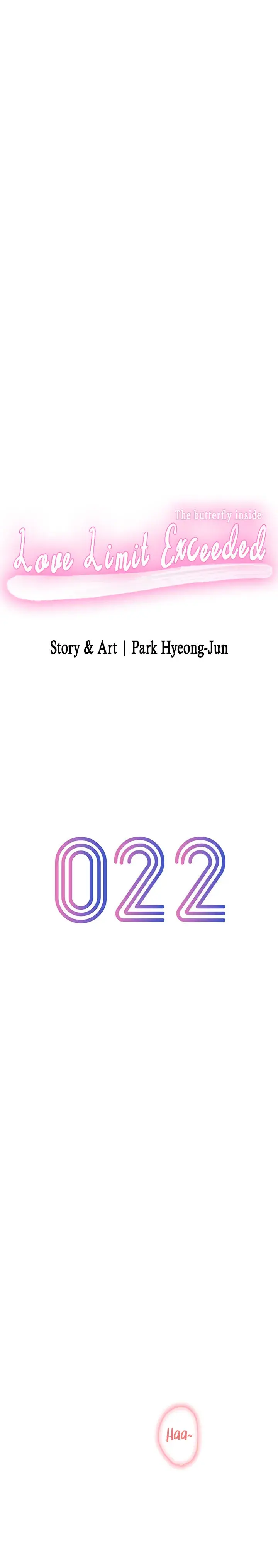 Love Limit Exceeded Chapter 22 - Page 4