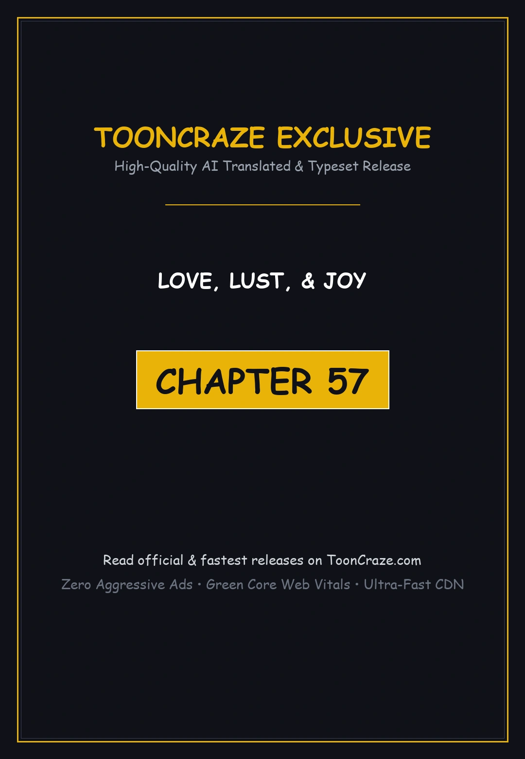 Love Lust And Joy Chapter 57 - Page 1